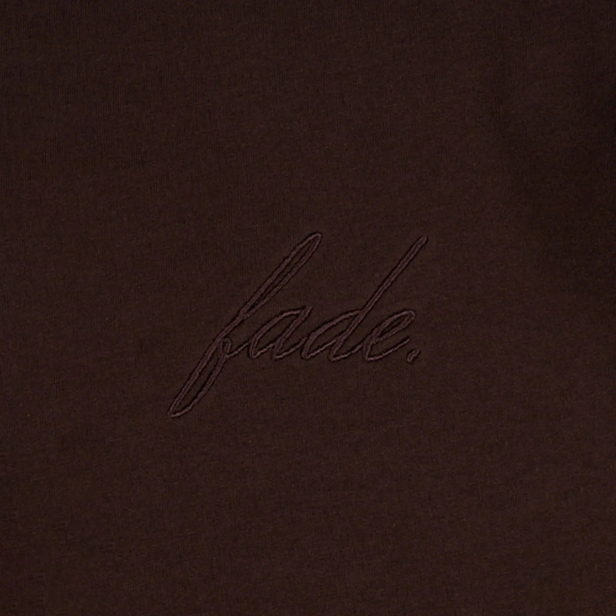 Atelier Boxy T-Shirt Chocolate - FADE