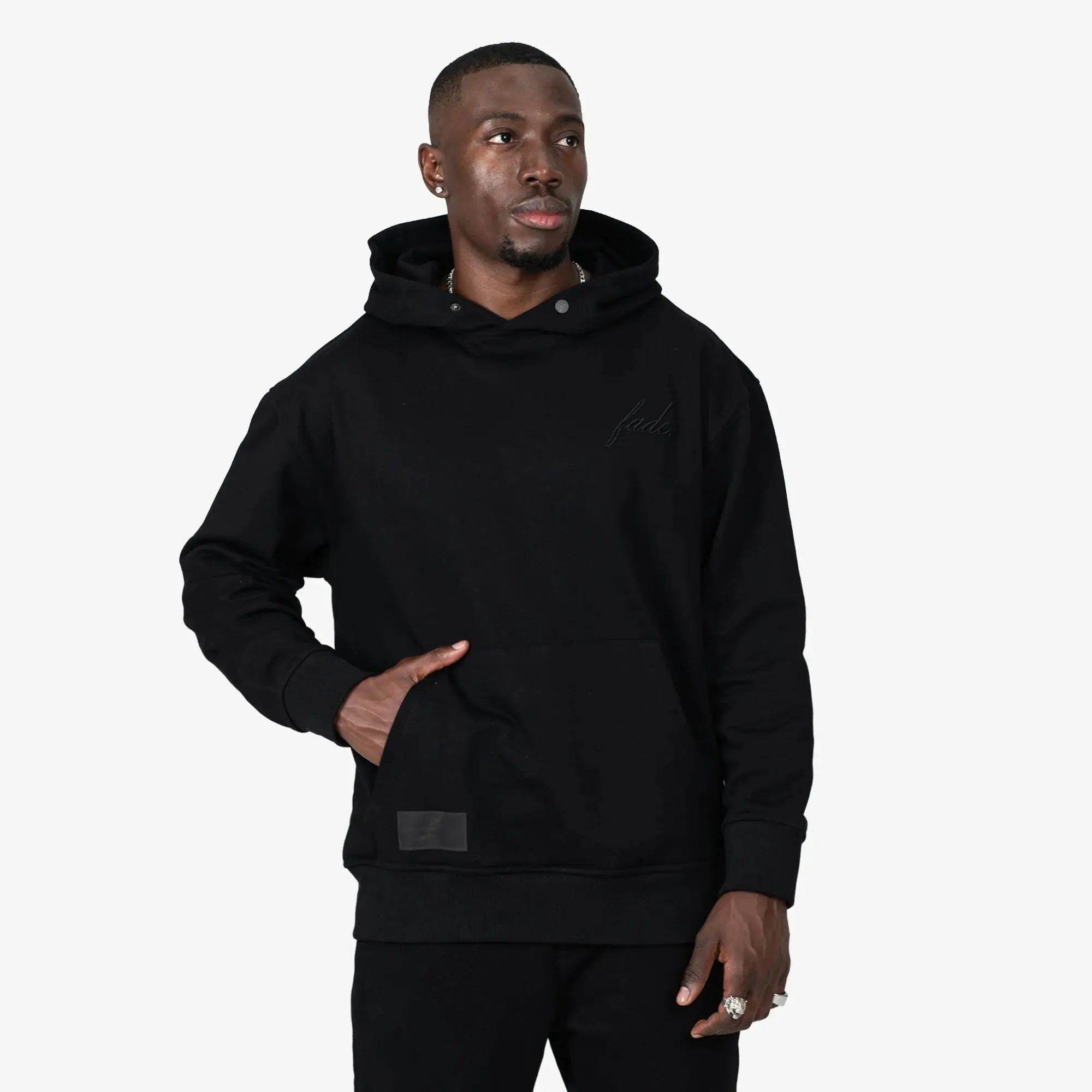 Atelier Hooded Sweatshirt Black - FADE
