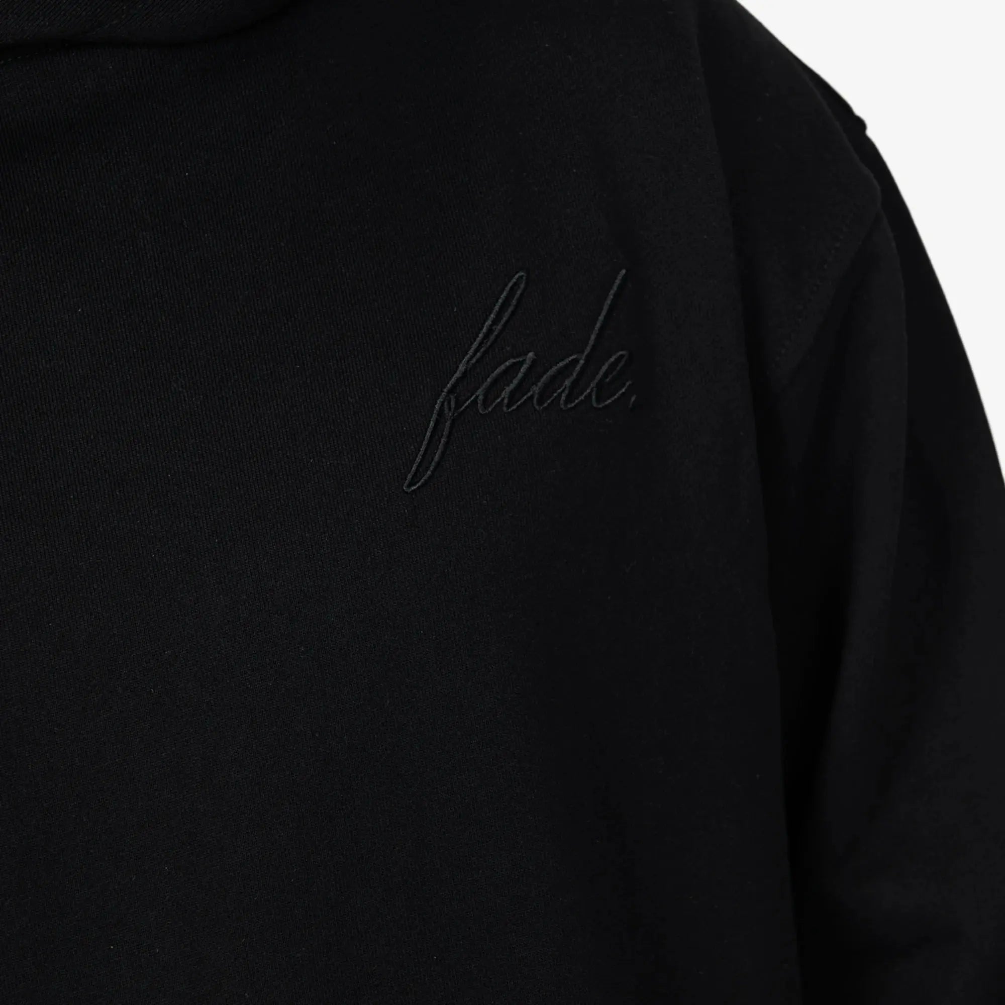 Atelier Hooded Sweatshirt Black - FADE
