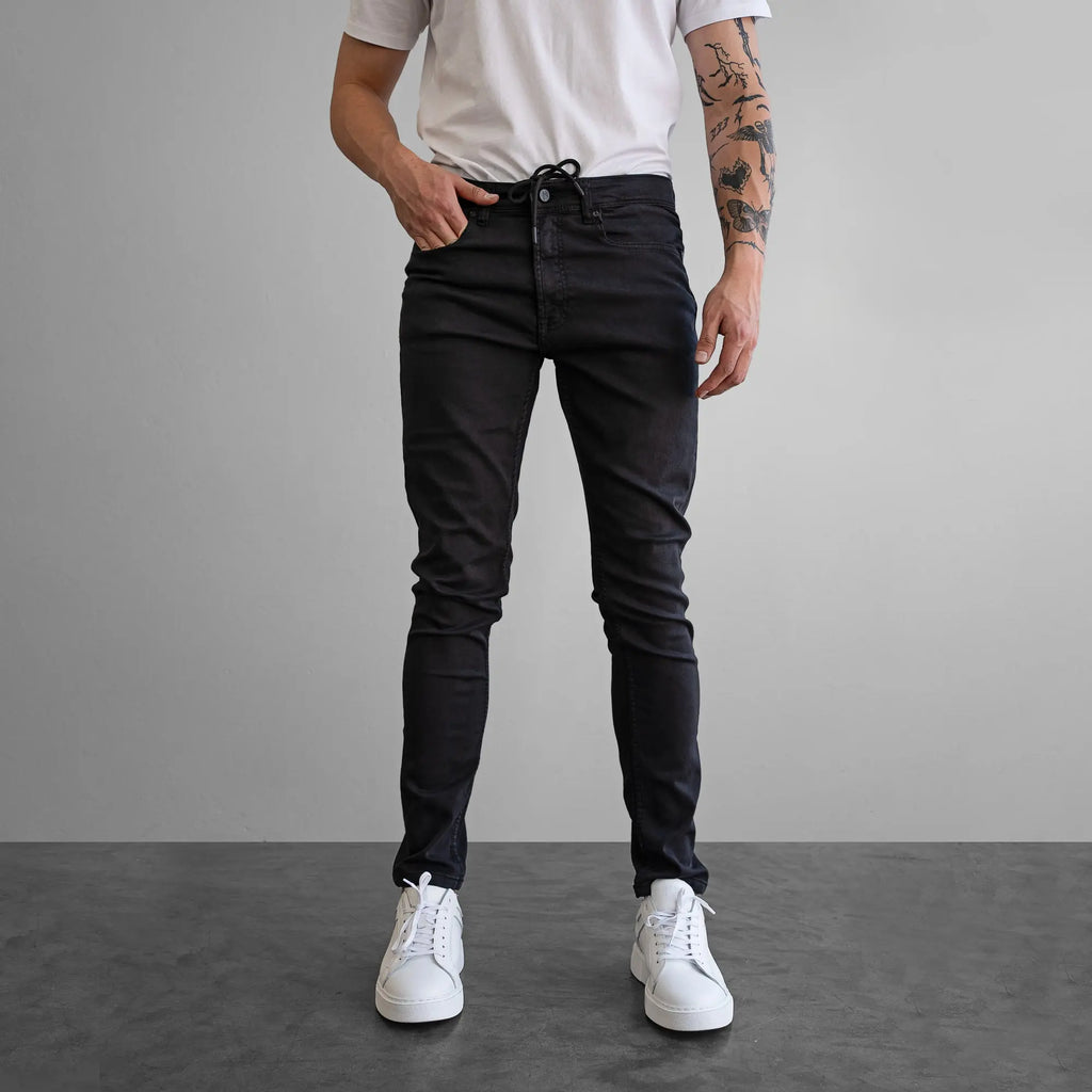 DrawFlex Graphite Jeans - FADE