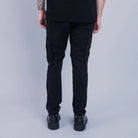Essential Cargo Pants Black - FADE