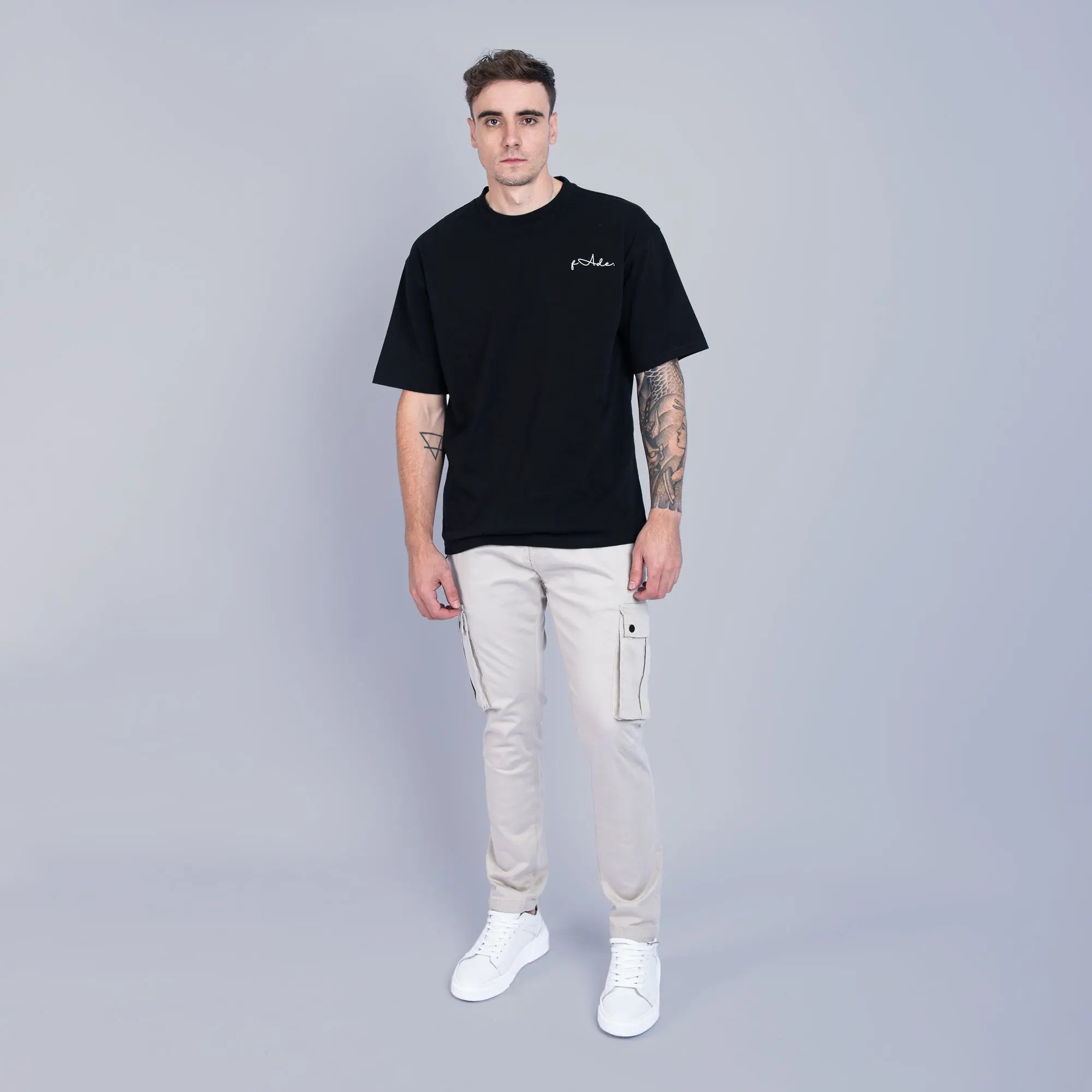 Essential Cargo Pants Stone - FADE