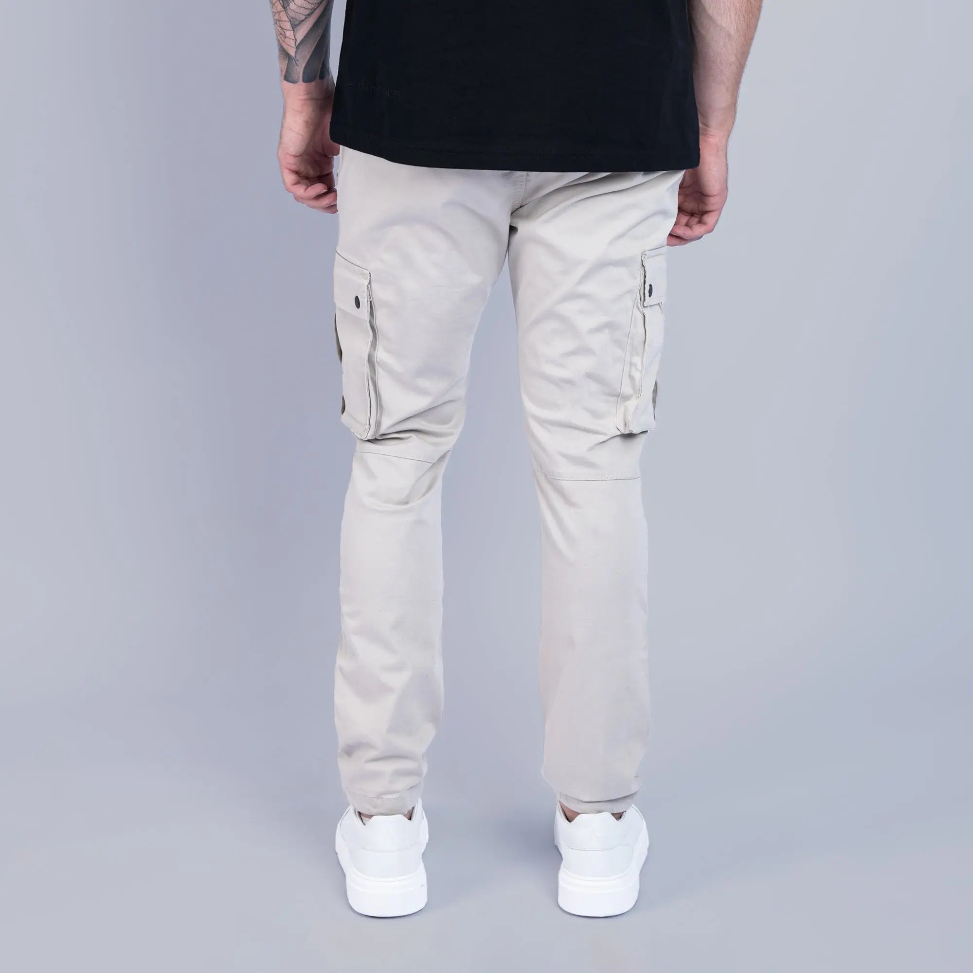 Essential Cargo Pants Stone - FADE