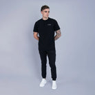 Essential Cuffed Jogger Black - FADE