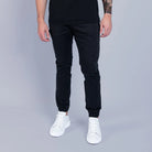 Essential Cuffed Jogger Black - FADE