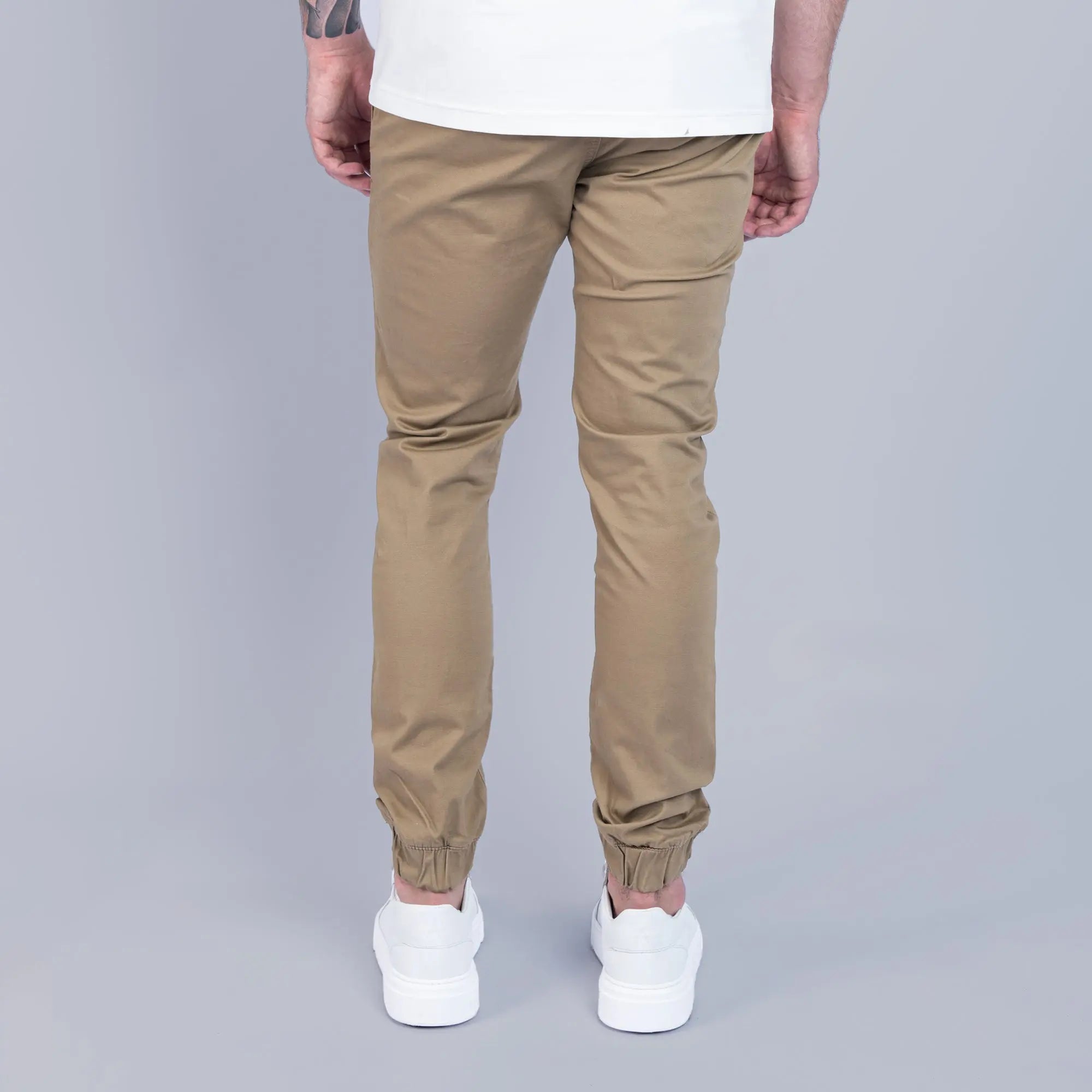 Essential Cuffed Jogger Stone - FADE
