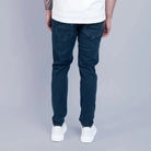 Essential Dark Wash Slim Tapered Jeans - FADE