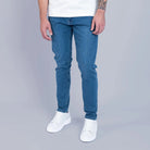 Essential Mid Wash Slim Tapered Jeans - FADE