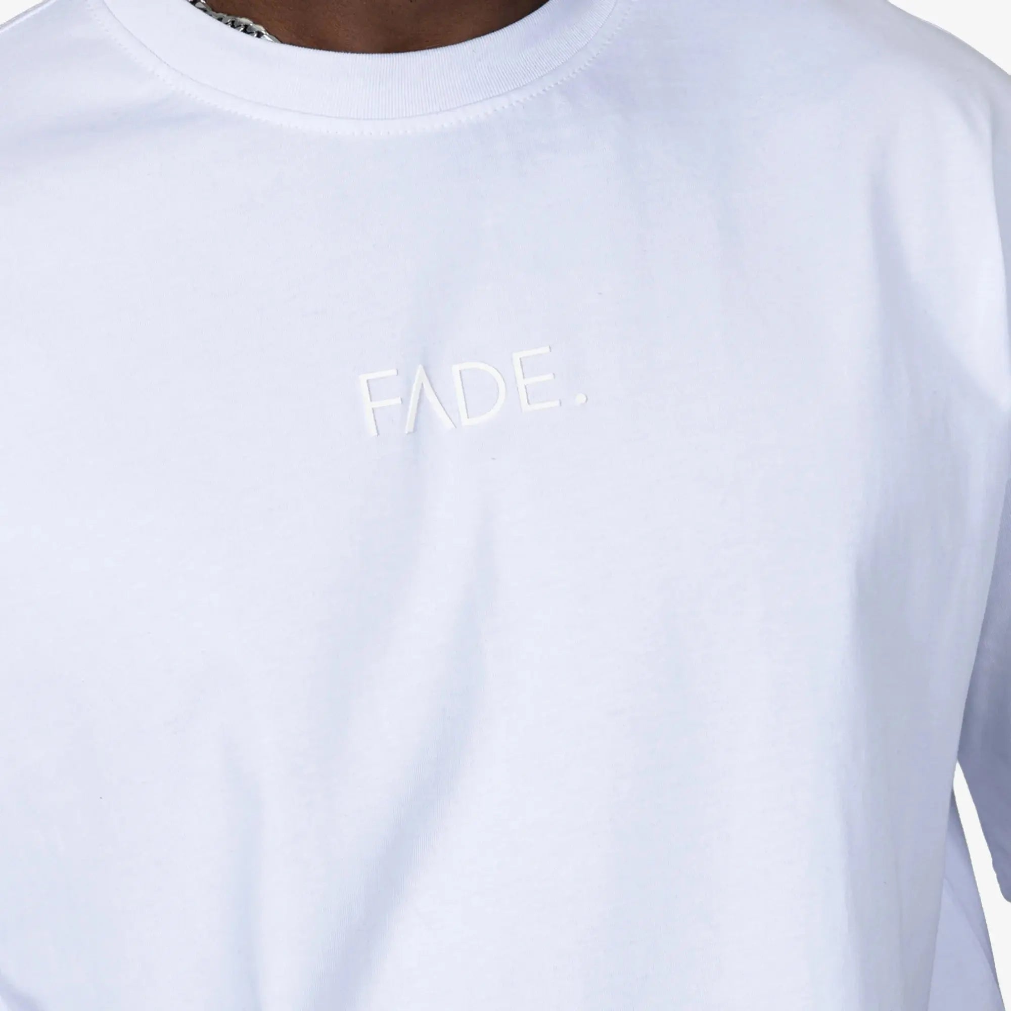 Essential Relaxed Fit T-Shirt White - FADE