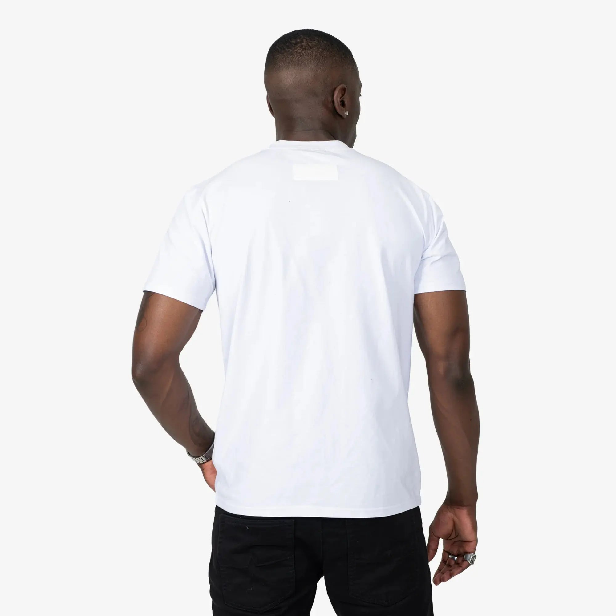 Essential Slim Fit T-Shirt White - FADE