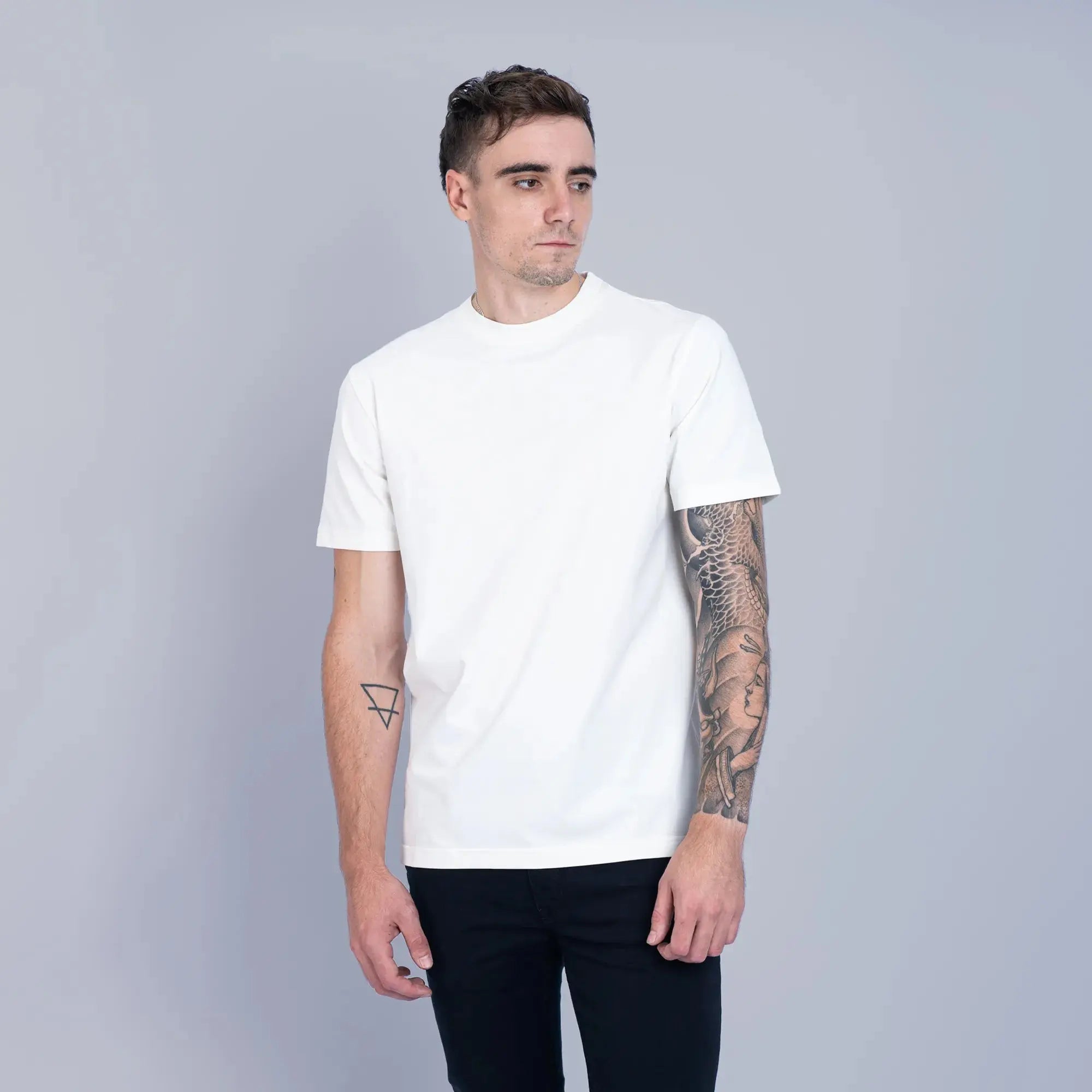 Essential Slim T-Shirt White - FADE