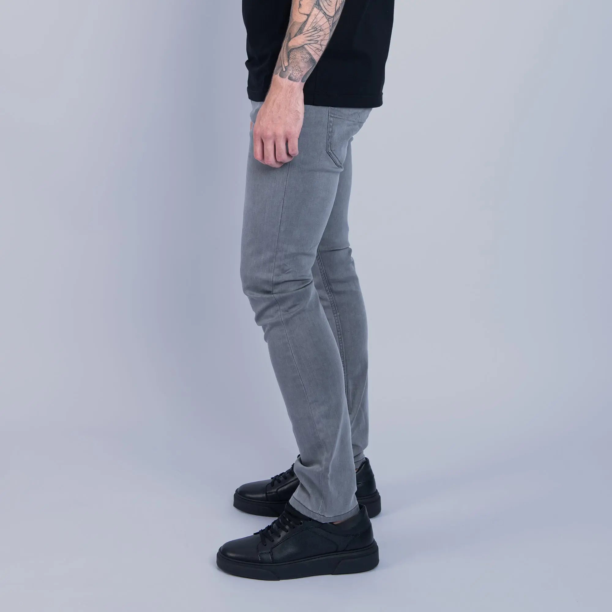 Iconic Smoke Slim Fit Jeans - FADE