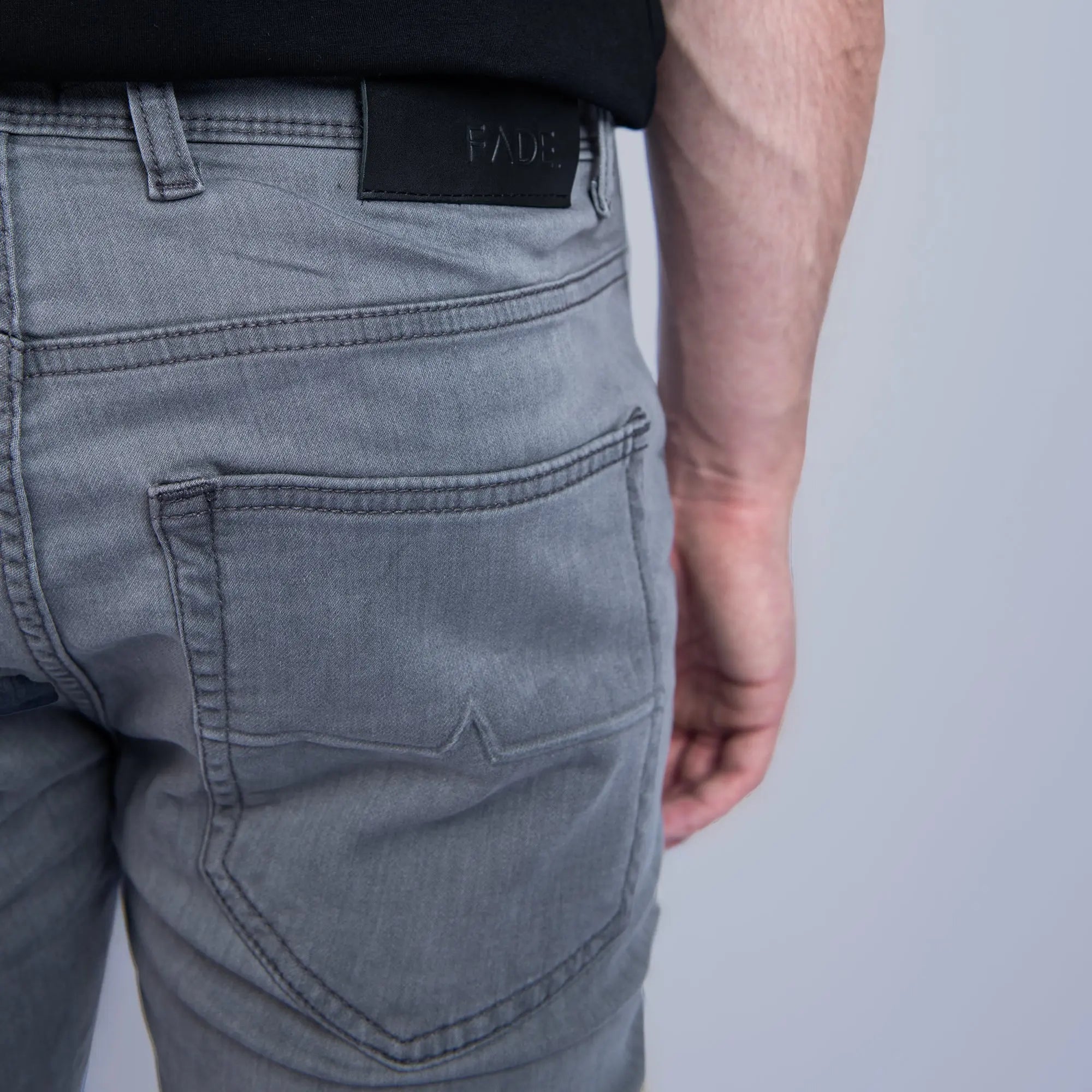 Iconic Smoke Slim Fit Jeans - FADE