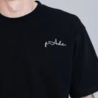 Signature Boxy T-Shirt Black - FADE