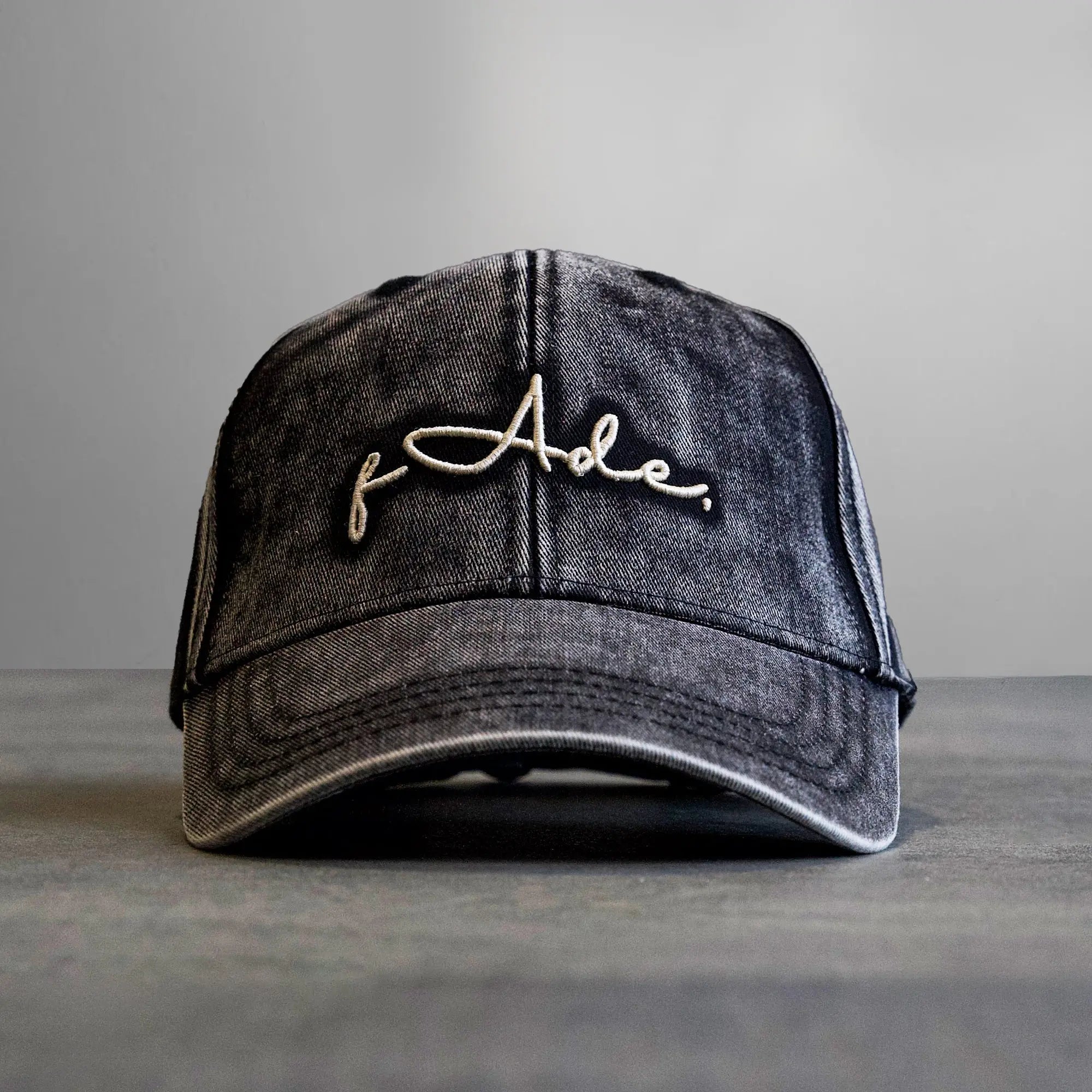 Signature Cap Washed Grey - FADE