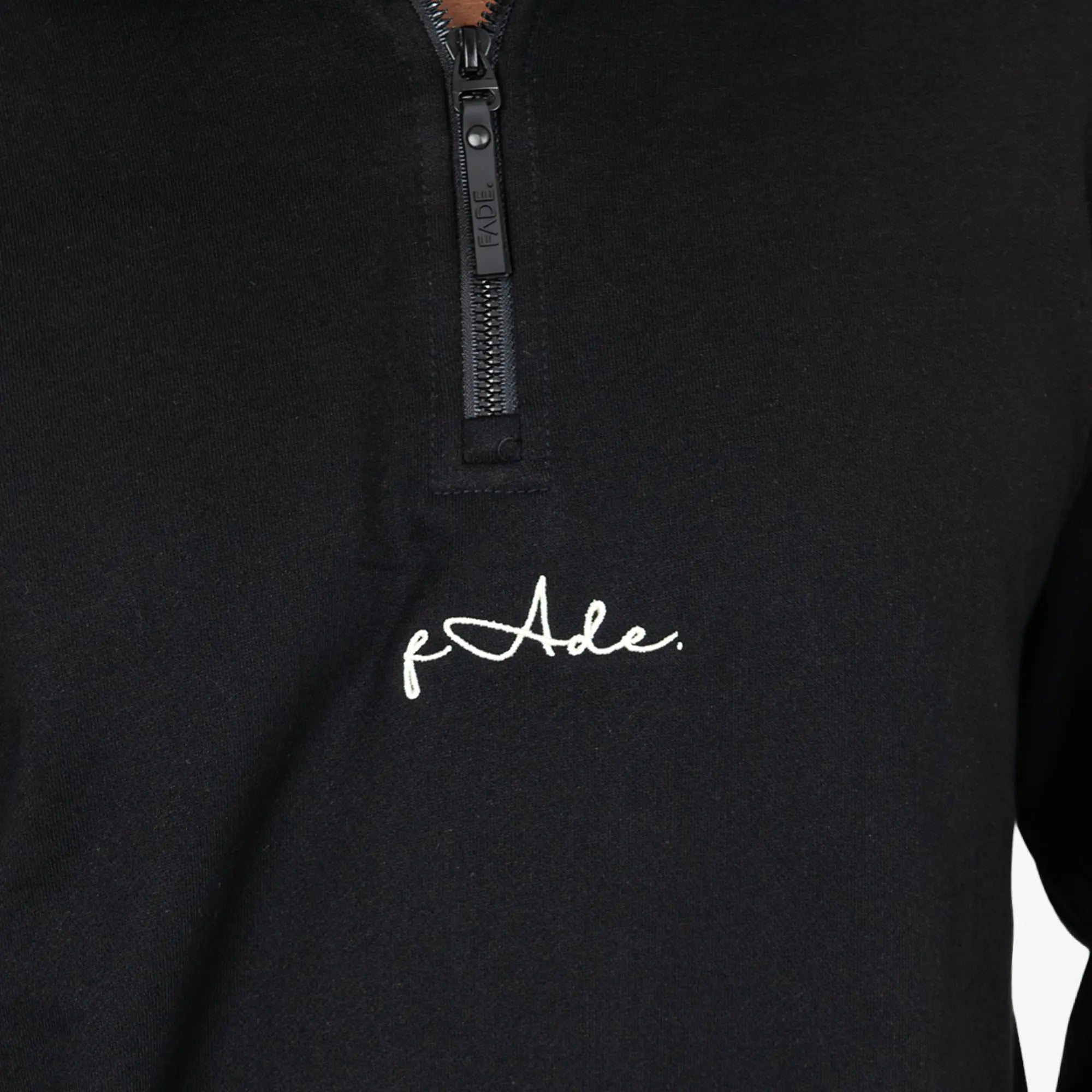 Signature Quarter Zip Black - FADE