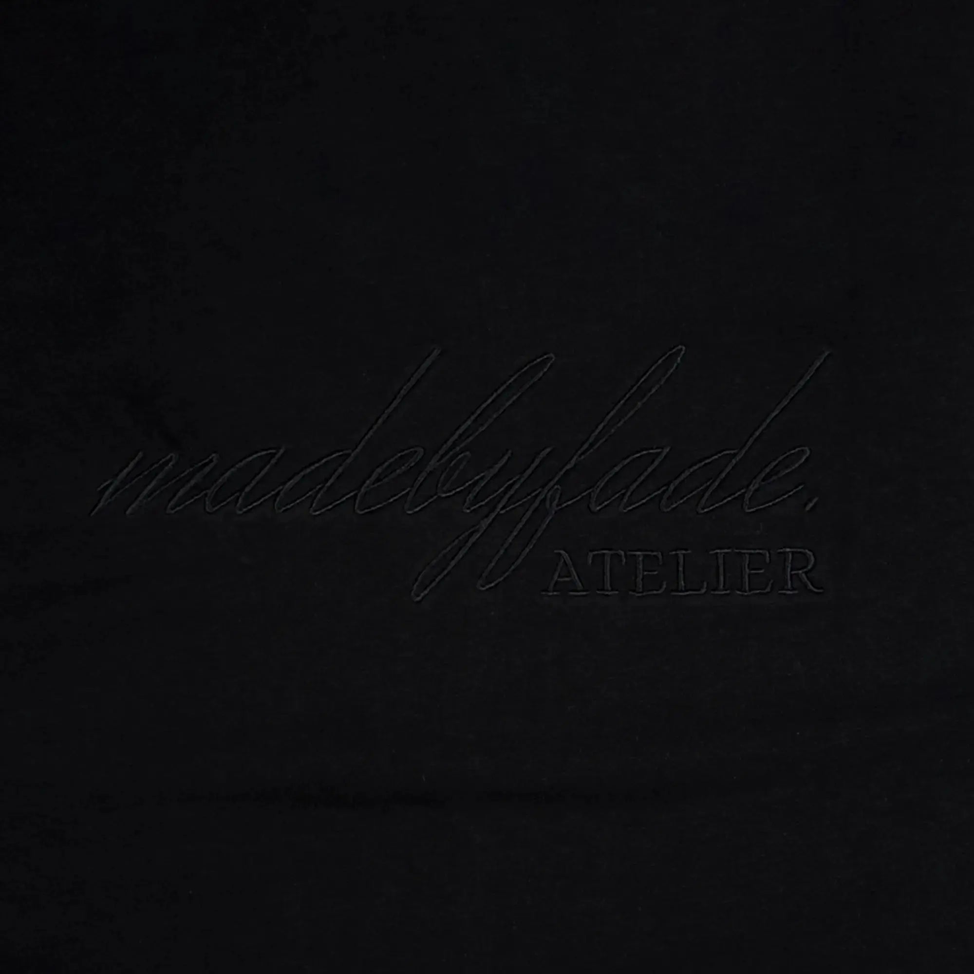 Atelier Boxy T-Shirt Black - FADE