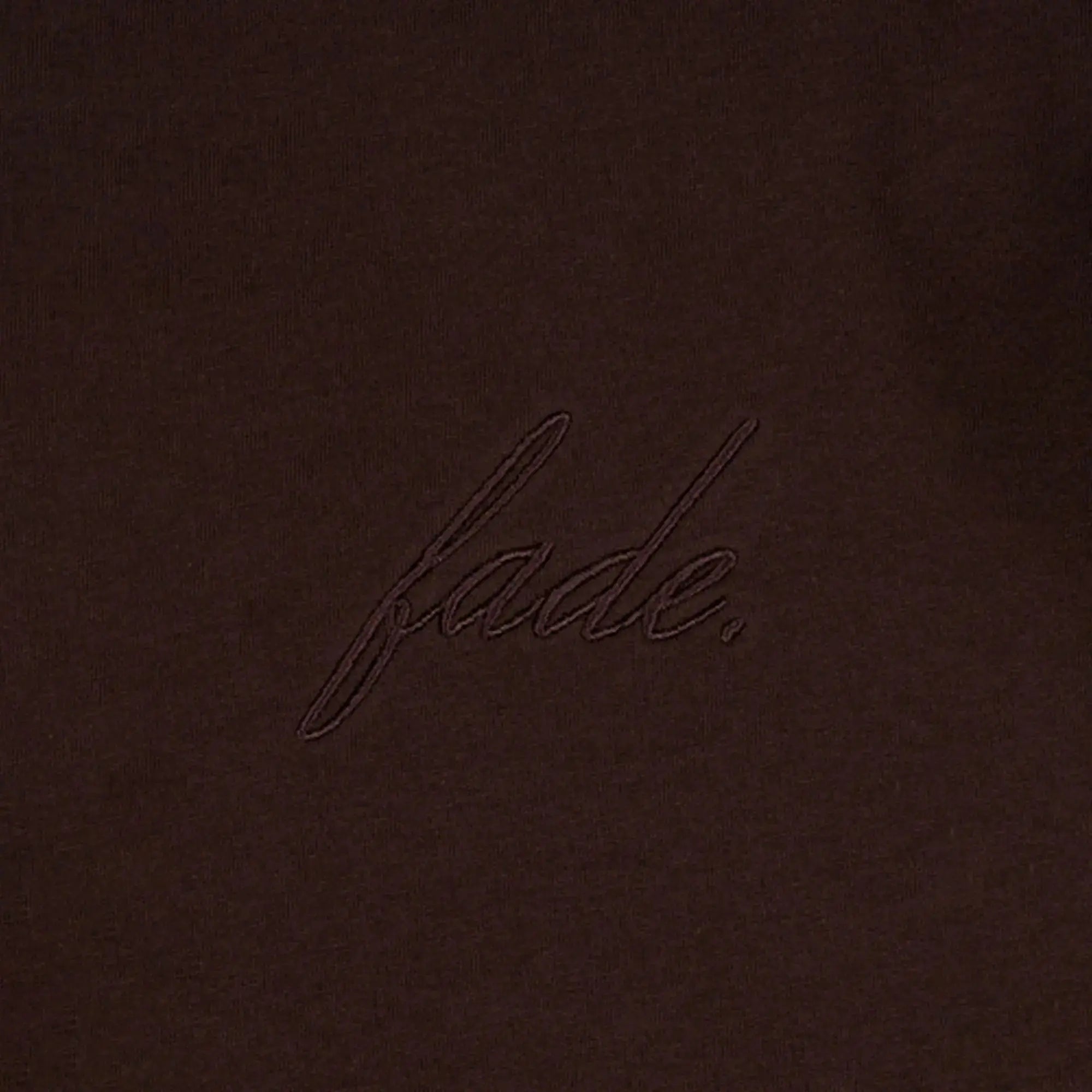 Atelier Boxy T-Shirt Chocolate - FADE