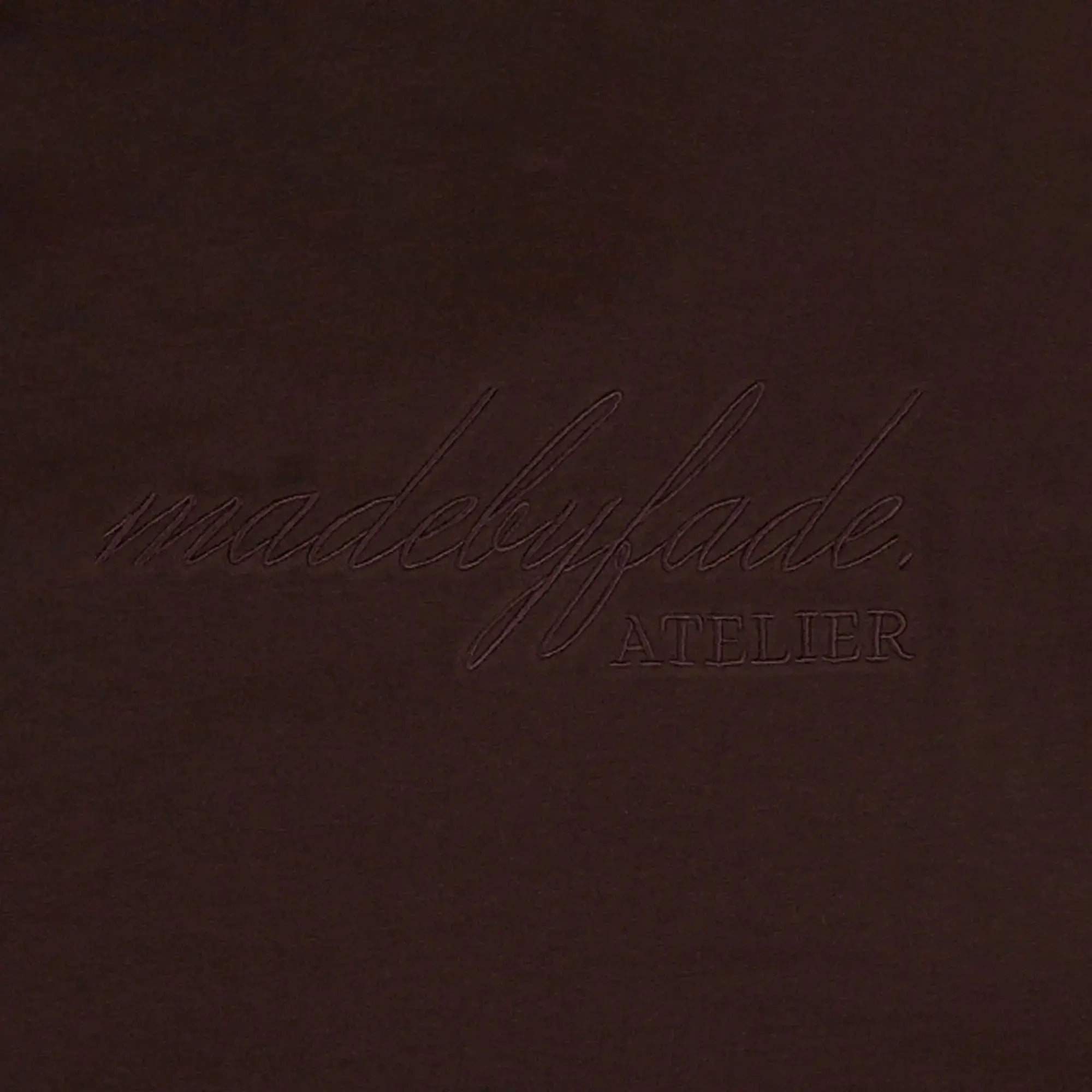 Atelier Boxy T-Shirt Chocolate - FADE