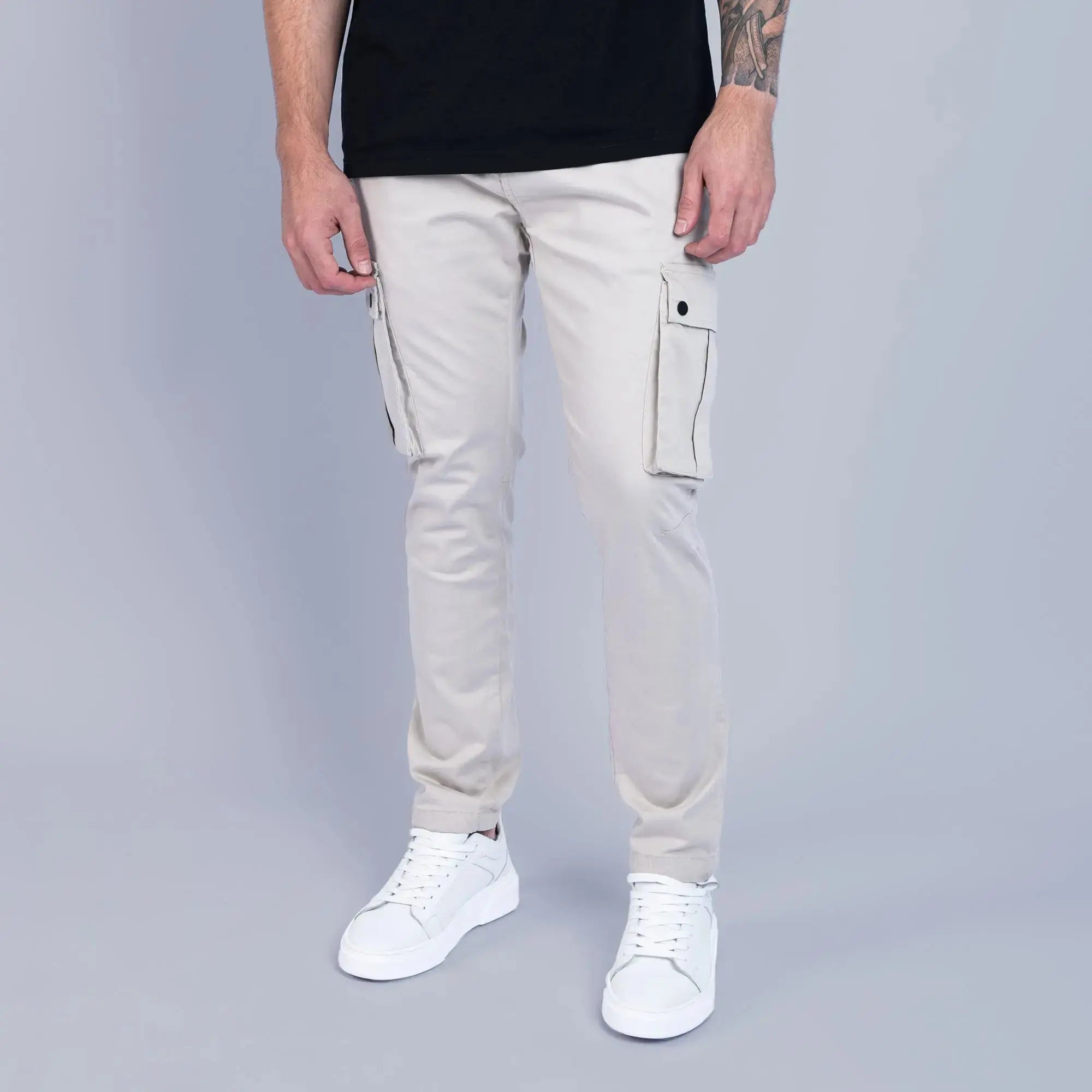 Essential Cargo Pants Stone - FADE
