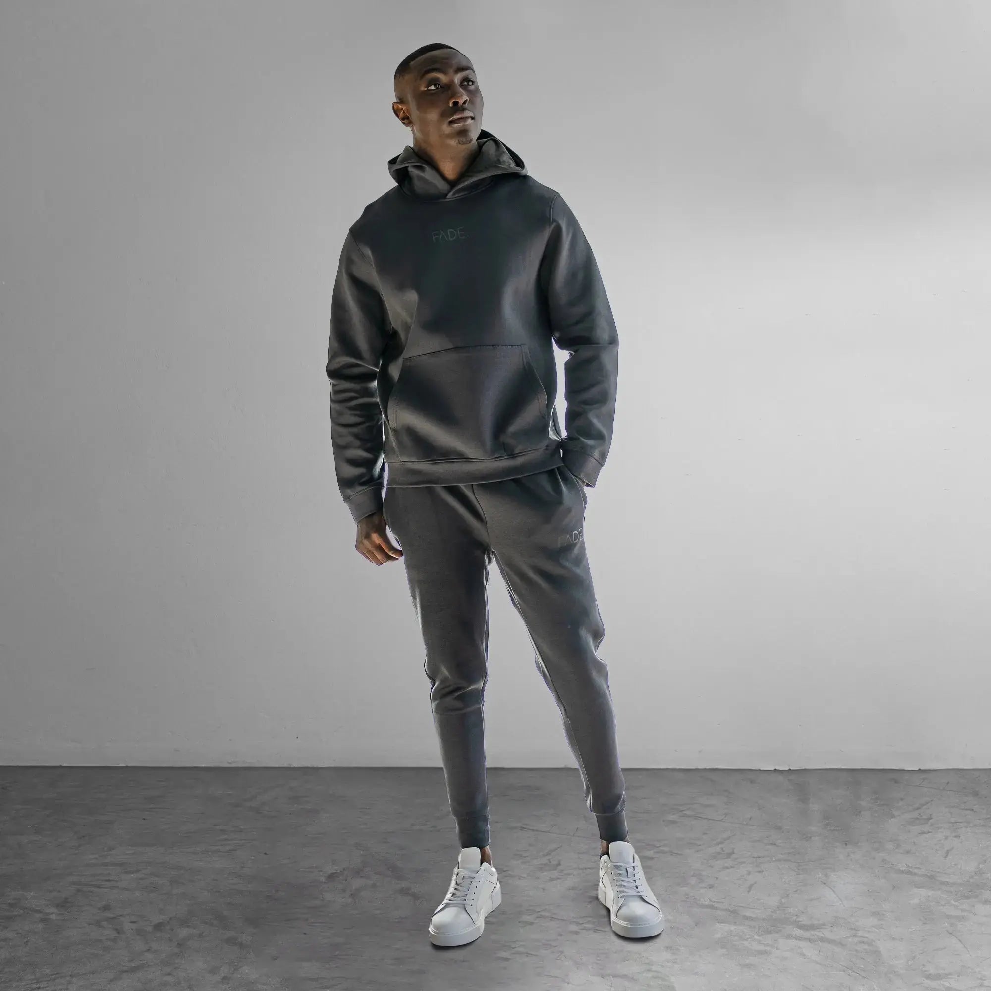 Fade Essential Hooded Sweatshirt Green - FADE