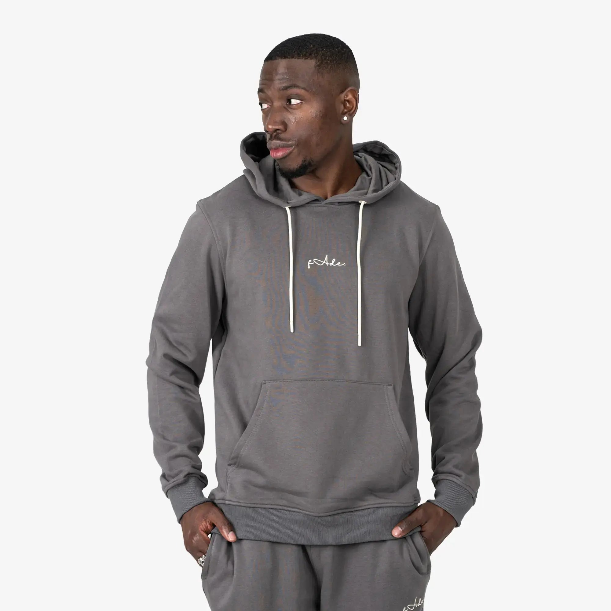 Signature Hooded Sweatshirt Grey - FADE