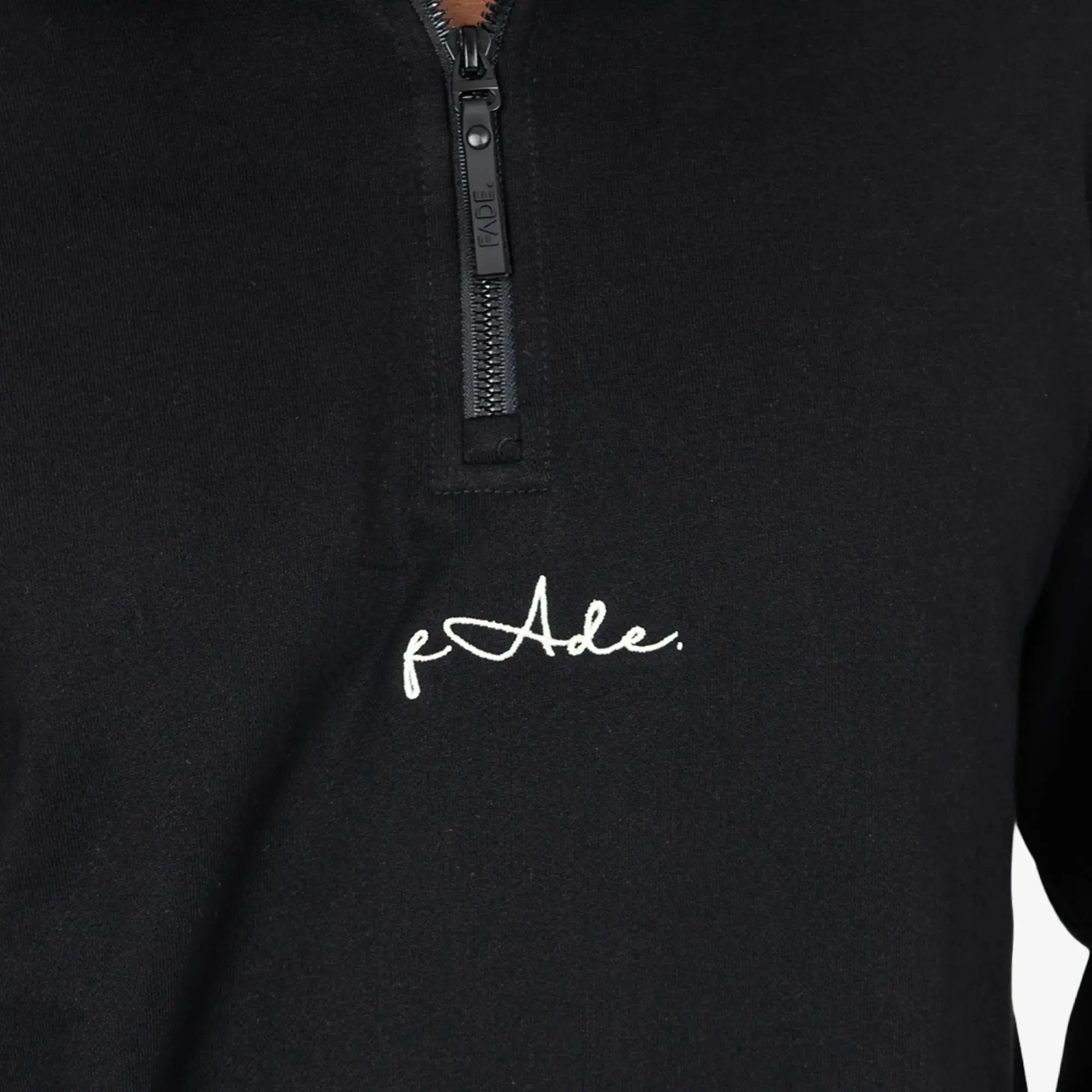 Signature Quarter Zip Black - FADE