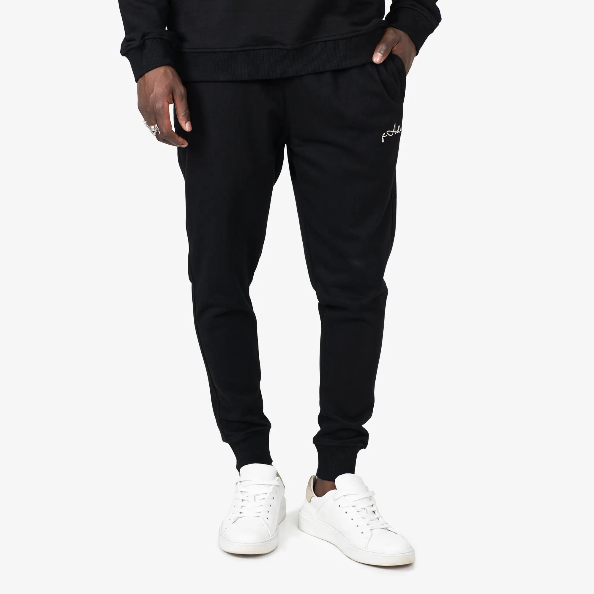 Signature Sweatpants Black - FADE