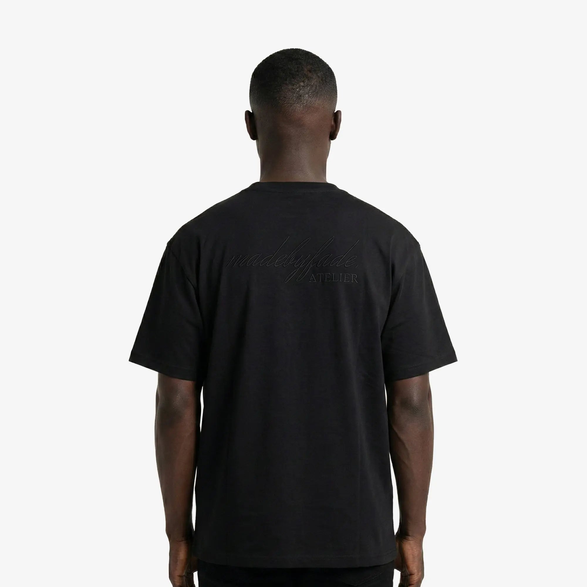 Atelier Boxy T-Shirt Black - FADE