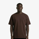 Atelier Boxy T-Shirt Chocolate - FADE