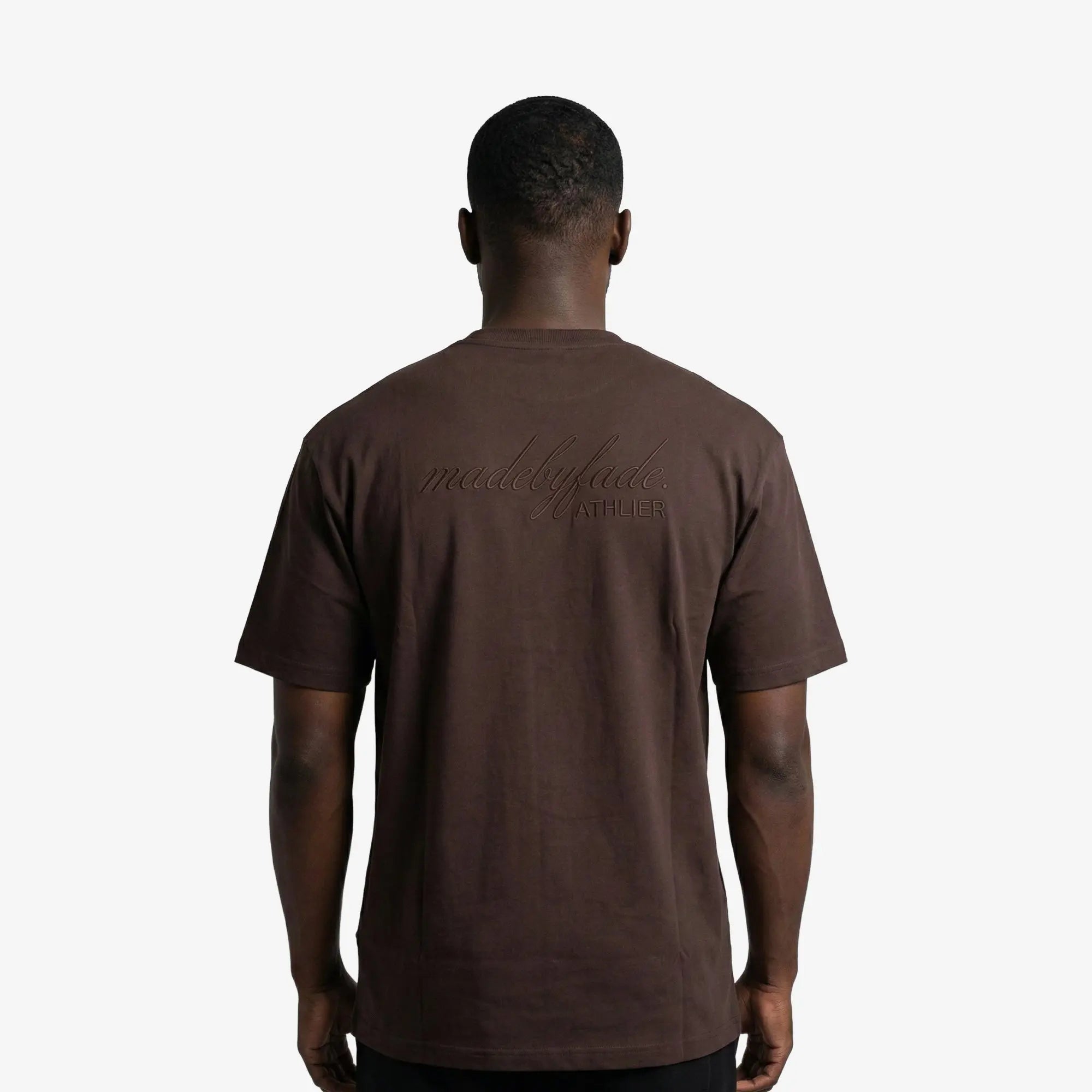 Atelier Boxy T-Shirt Chocolate - FADE