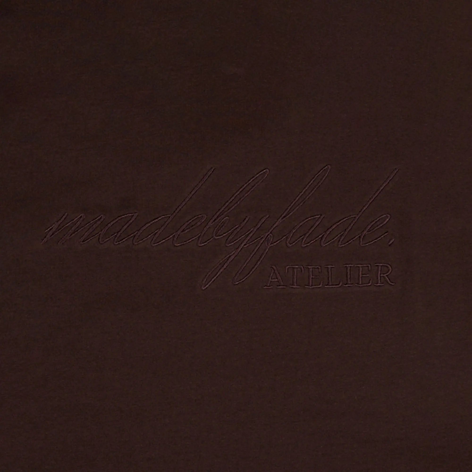Atelier Boxy T-Shirt Chocolate - FADE