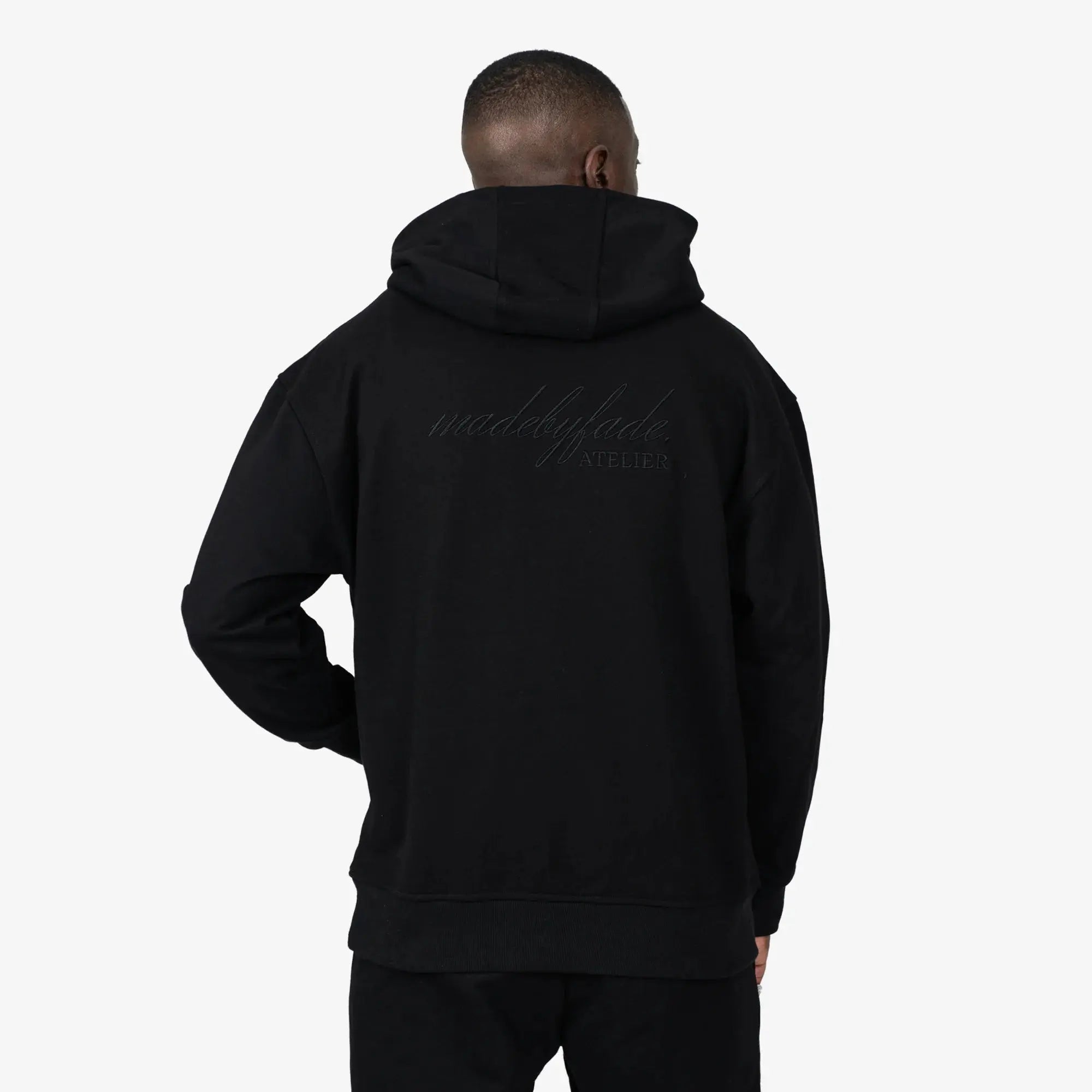Atelier Hooded Sweatshirt Black - FADE
