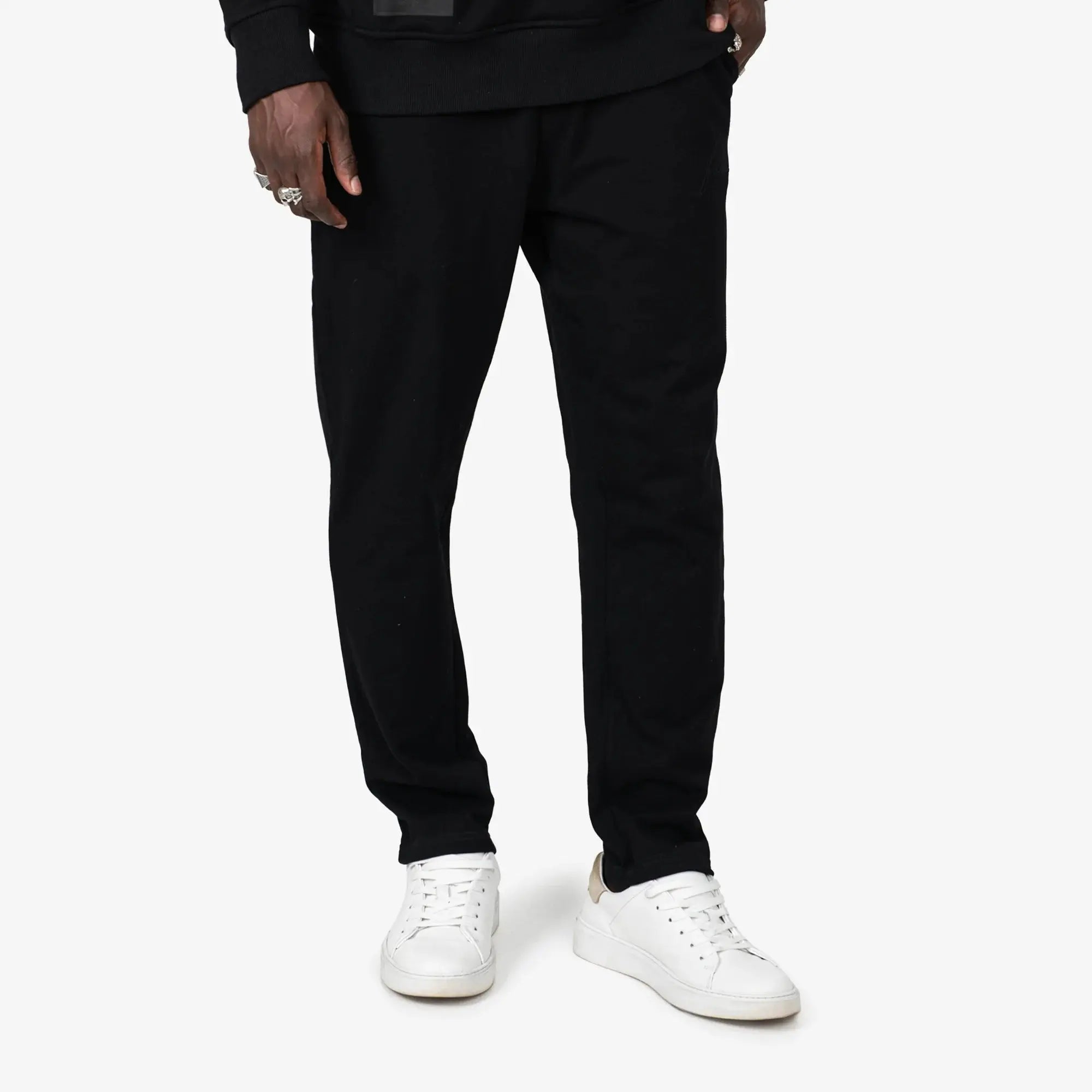 Atelier Sweatpants Tapered Fit Black - FADE