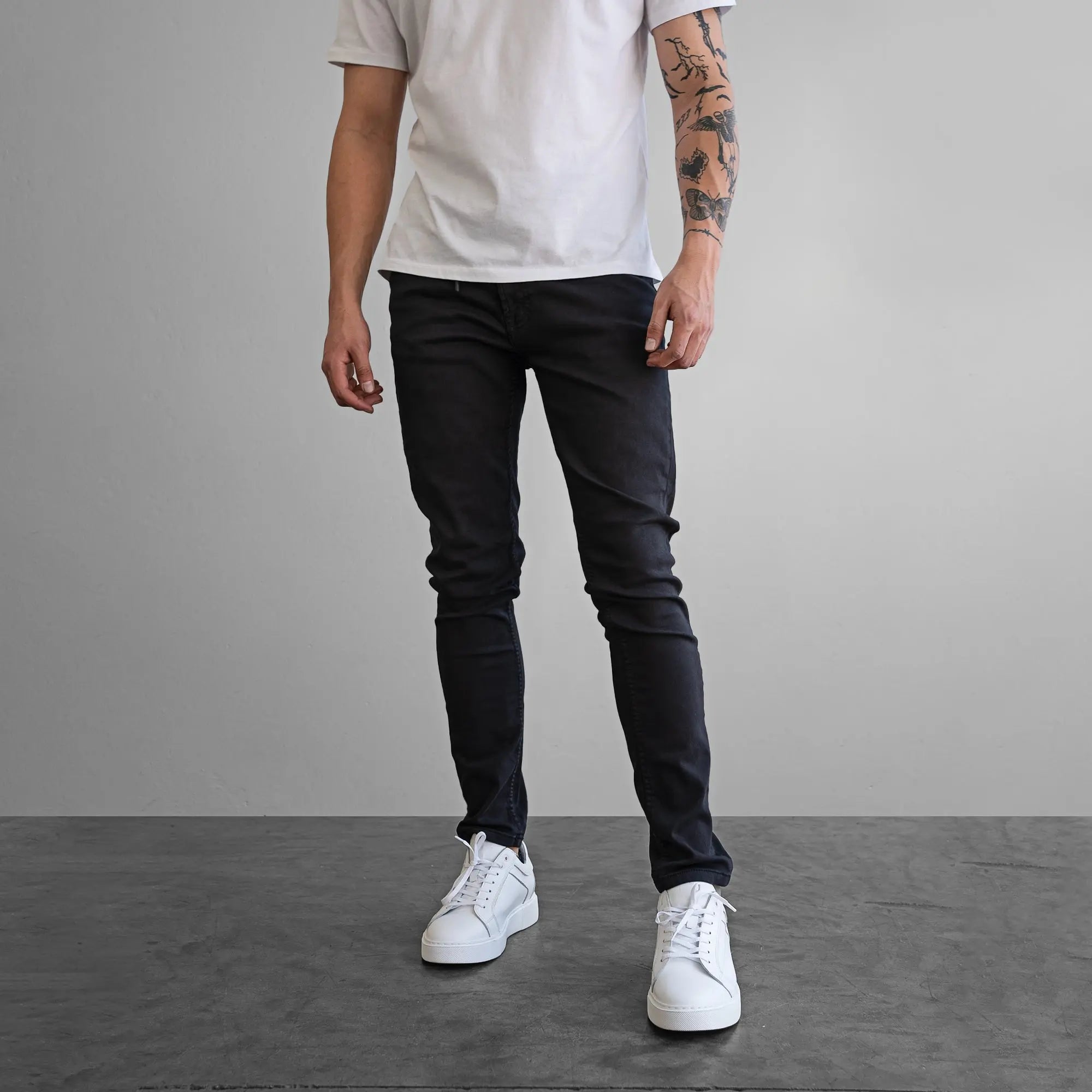 DrawFlex Graphite Jeans - FADE