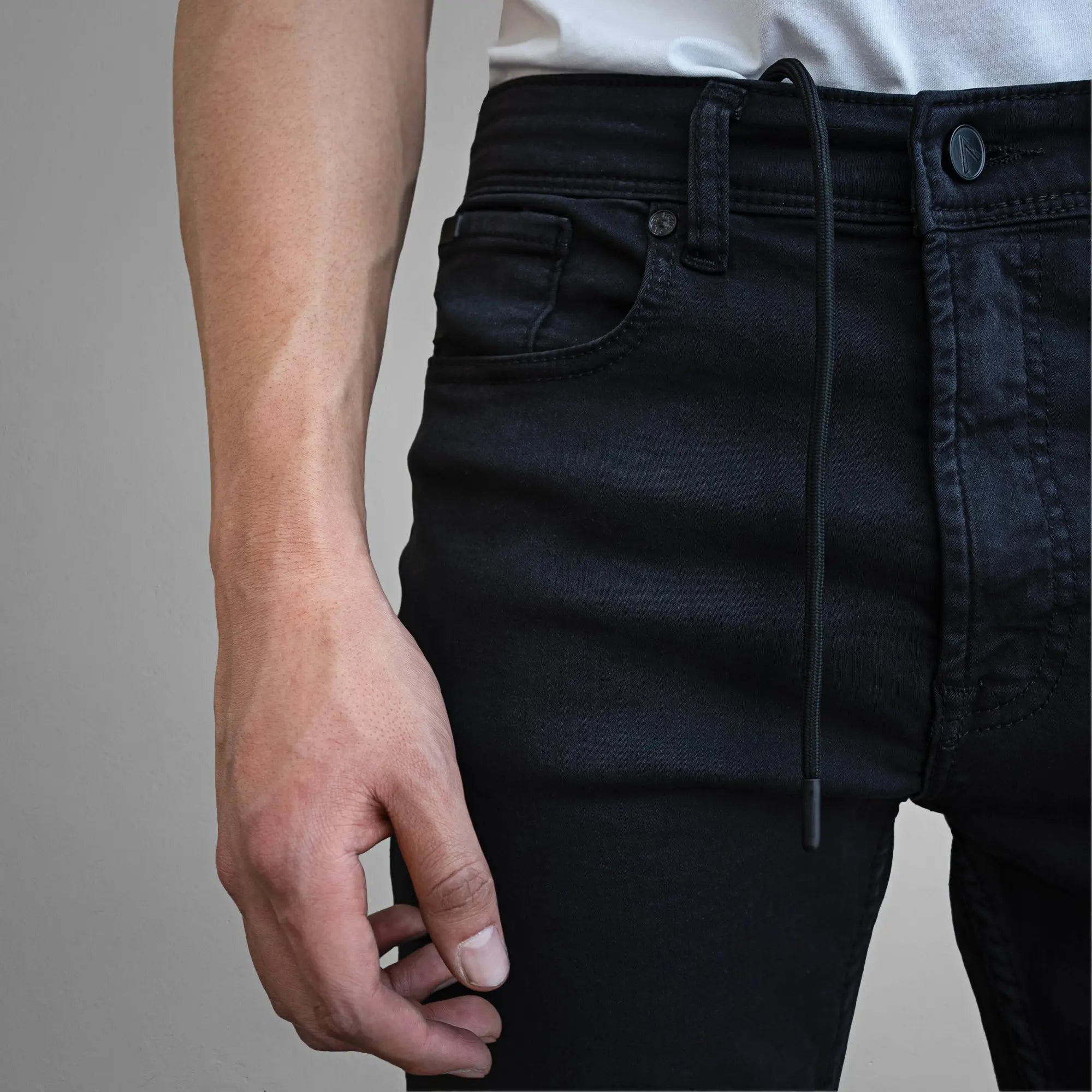 DrawFlex Graphite Jeans - FADE