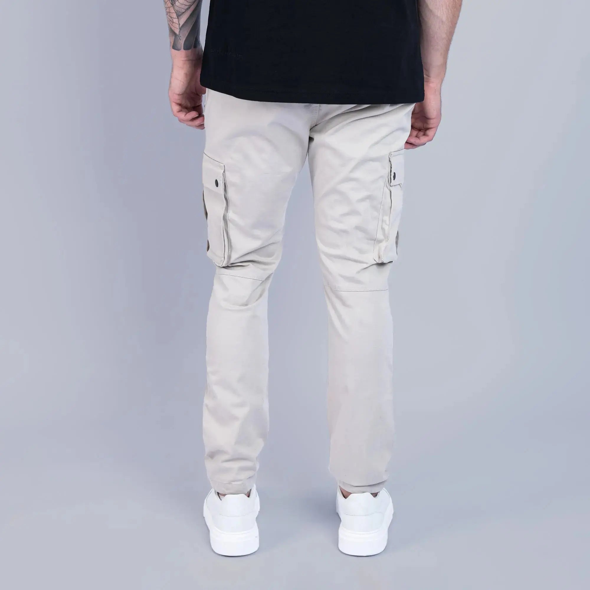 Essential Cargo Pants Stone - FADE