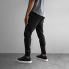 Essential Cuffed Jogger Black - FADE