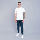 Essential Dark Wash Slim Tapered Jeans - FADE