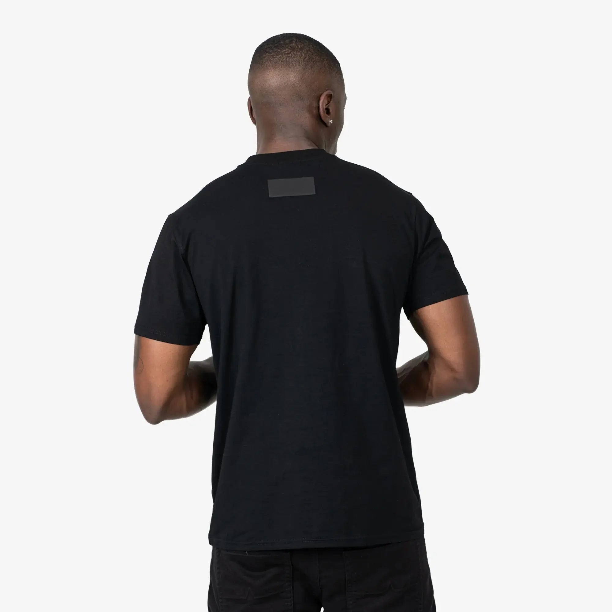 Essential Slim Fit T-Shirt Black - FADE
