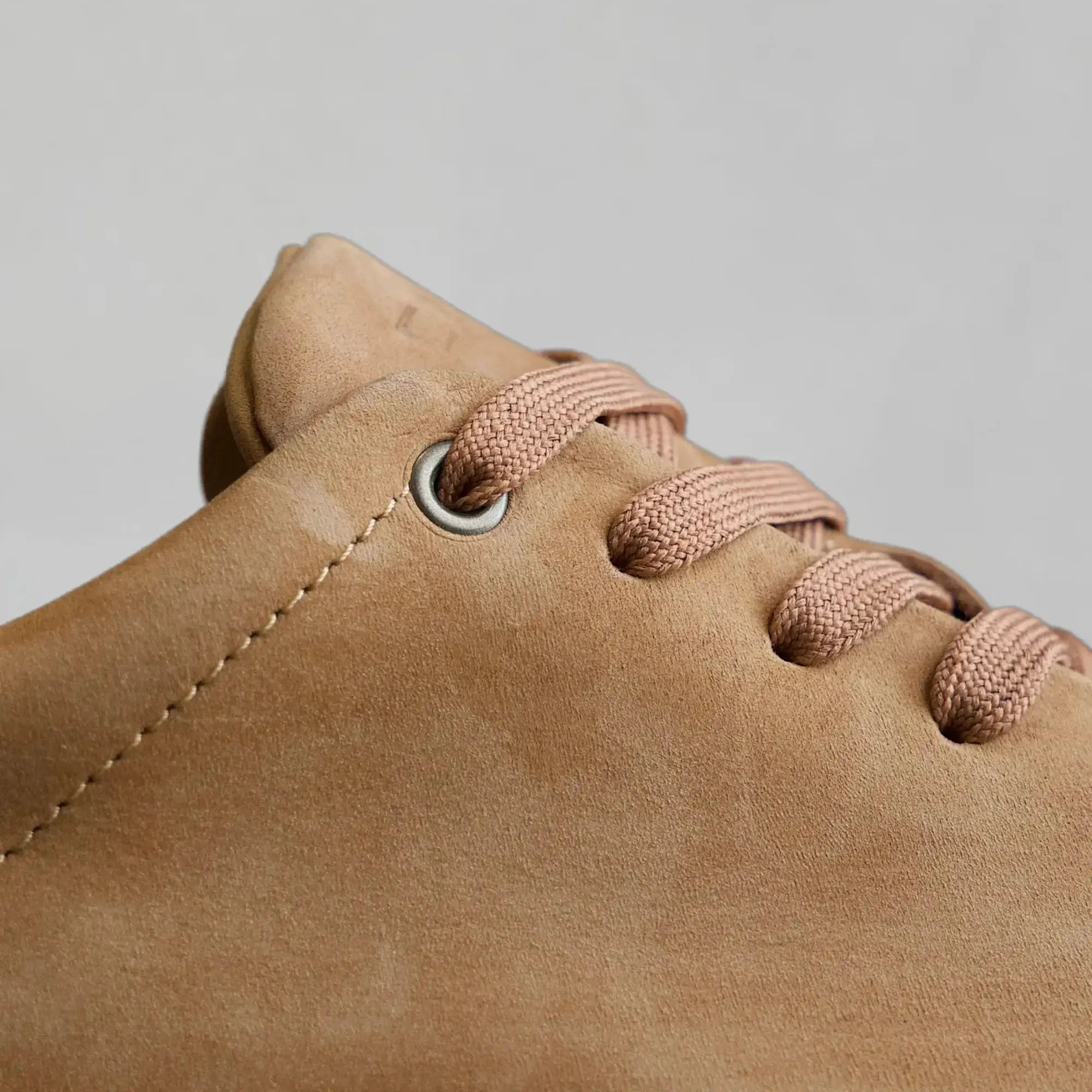 Essential Sneaker Nubuck Tan - FADE