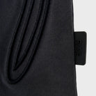 Close-up of a dark grey FT070 Signature Relaxed Fit T-Shirt, showing the fabric texture and a black FADE tag on the side.