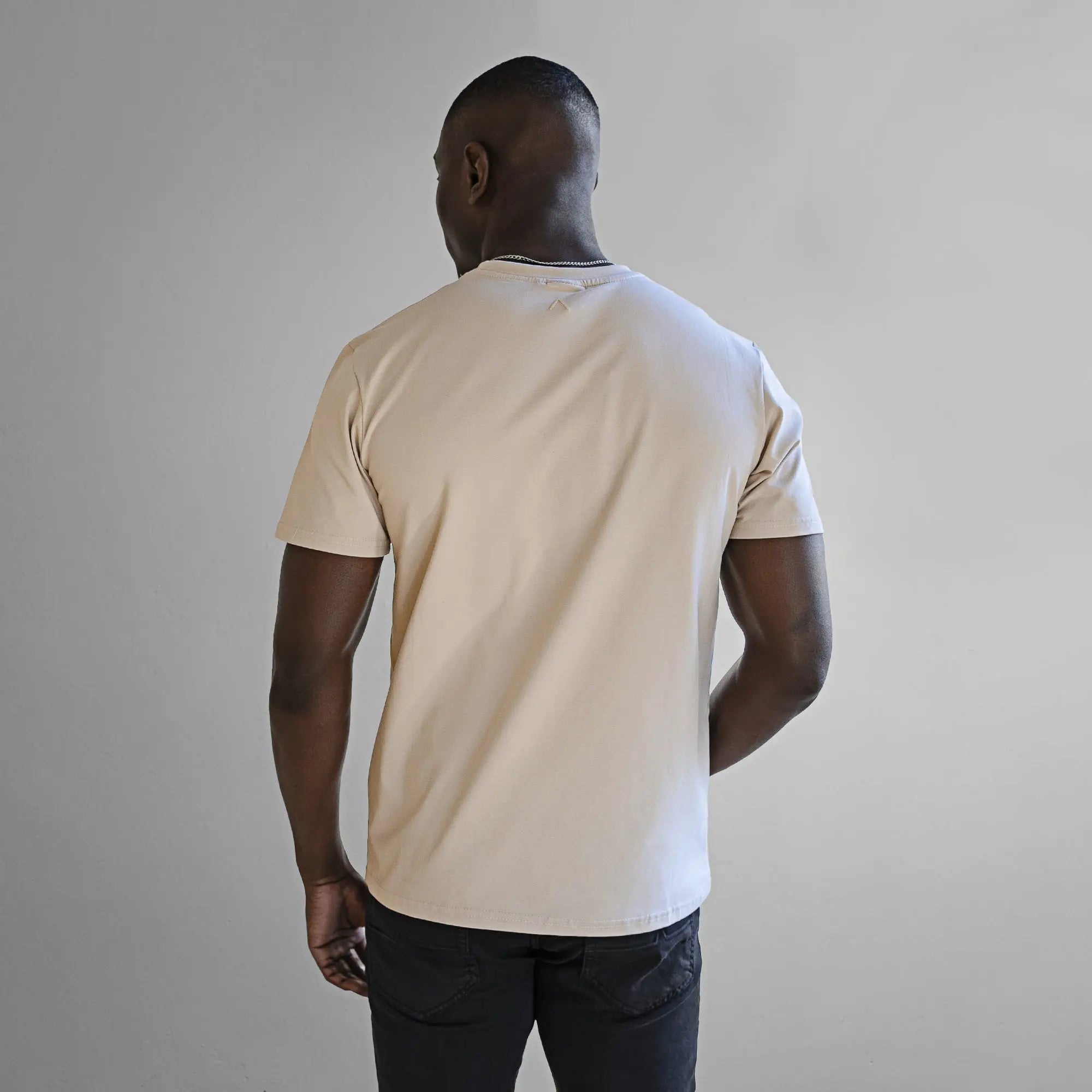 Fade Iconic Badge T-shirt Stone - FADE