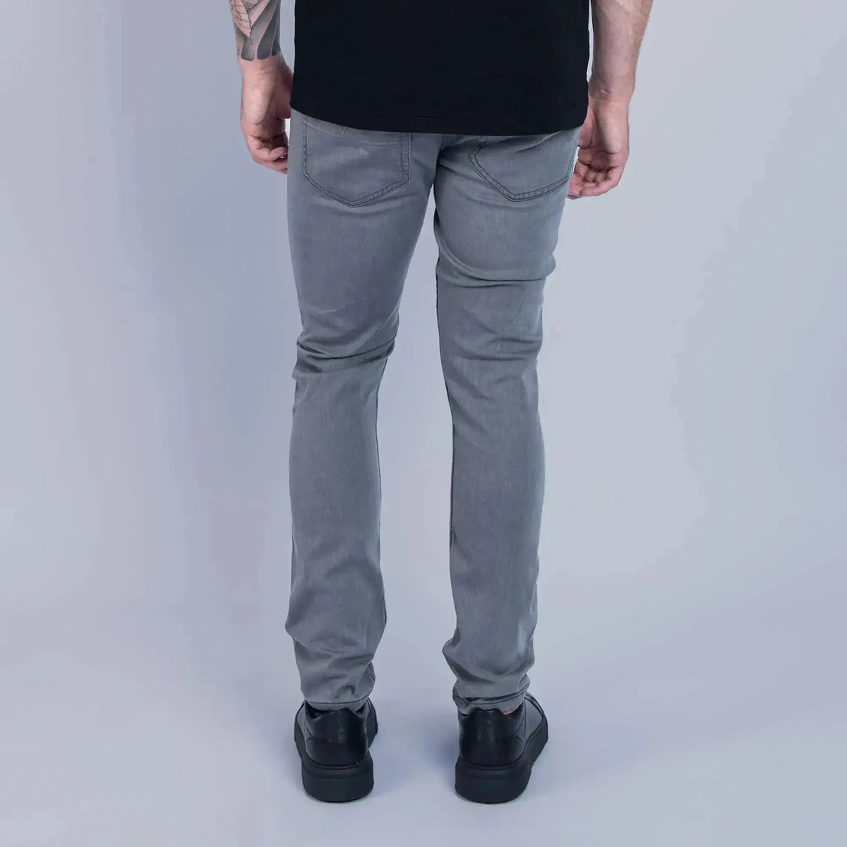 Iconic Smoke Slim Fit Jeans - FADE