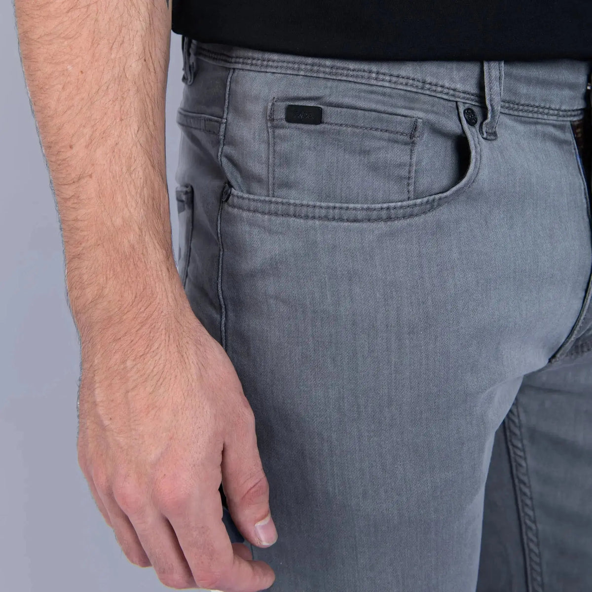 Iconic Smoke Slim Fit Jeans - FADE