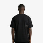 Signature A Boxy T-Shirt Black - FADE