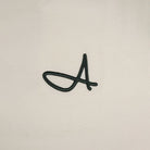 Signature A Boxy T-Shirt Off-White - FADE