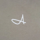 Signature A Boxy T-Shirt Taupe - FADE