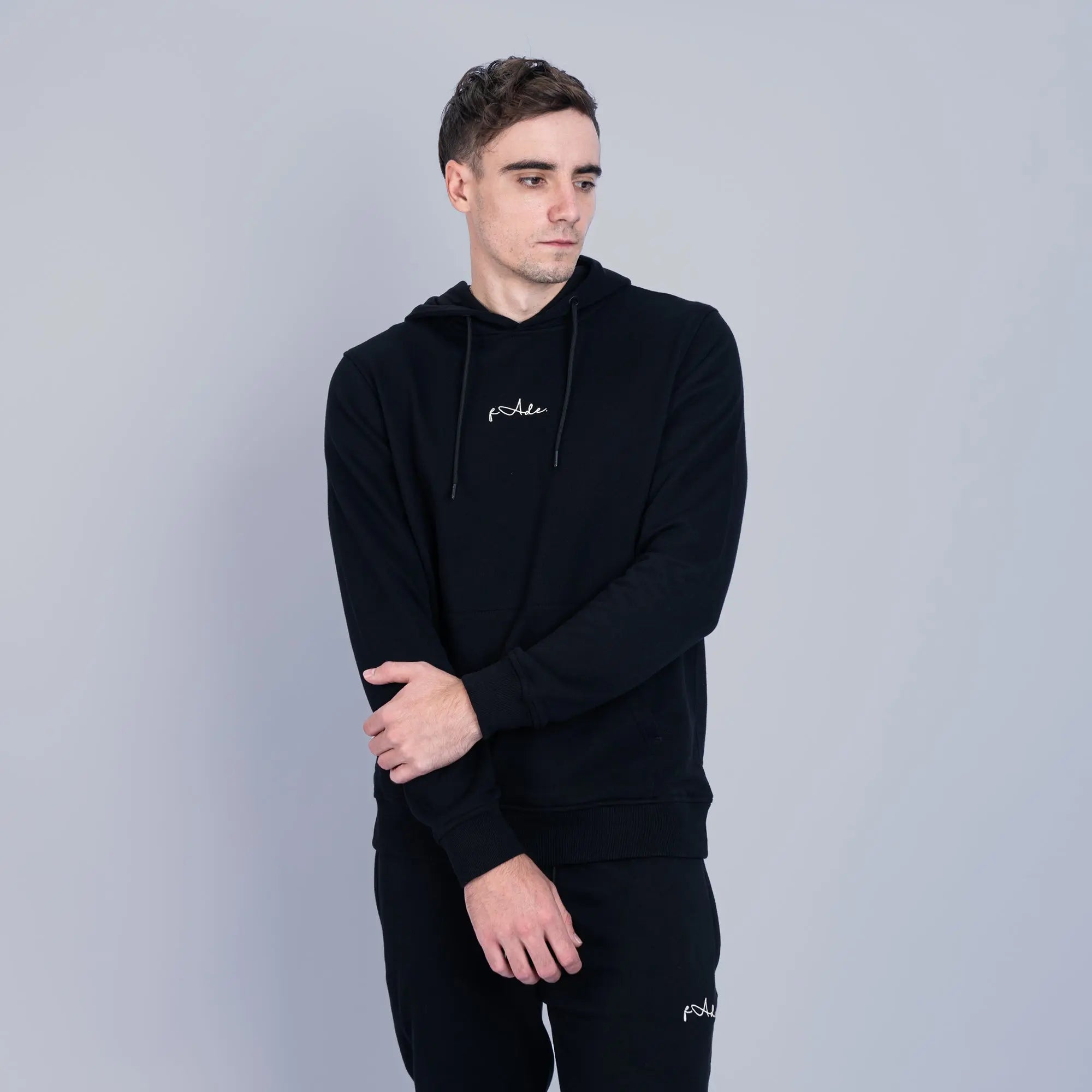 Signature Hooded Sweatshirt Black - FADE