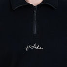 Signature Quarter Zip Black - FADE